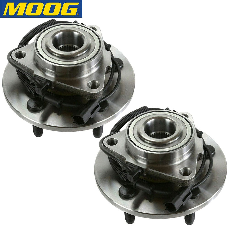 MOOG 515126 Front Wheel Bearing Hub Assembly 2009-2011 Dodge Ram 1500 (set of 2)