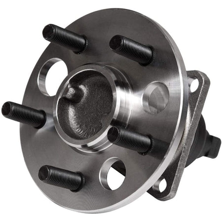 MotorbyMotor 512001 Rear Wheel Bearing & Hub Assembly Fits for Chevy Beretta/Cavalier/Corsica, Oldsmobile Achieva, Buick Skylark, Pontiac Grand AM/Sunbird/Sunfire [5 Lugs, w/ABS]