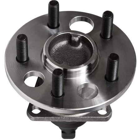 MotorbyMotor 512001 Rear Wheel Bearing & Hub Assembly Fits for Chevy Beretta/Cavalier/Corsica, Oldsmobile Achieva, Buick Skylark, Pontiac Grand AM/Sunbird/Sunfire [5 Lugs, w/ABS]