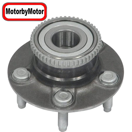 MotorbyMotor 512163 Rear Wheel Bearing & Hub Assembly for 2001-2007 Ford Taurus, 2001-2005 Mercury Sable Wheel Hub w/5 Lugs, w/ABS