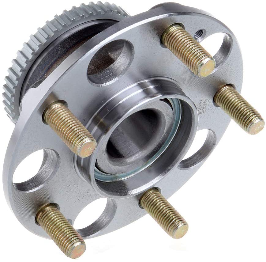 MotorbyMotor 512188 Rear Wheel Bearing Hub Assembly Fits for 2003-2007 Honda Accord, 2004-2008 Acura TL Wheel Hub w/5 Lugs w/ABS (2 PACK)