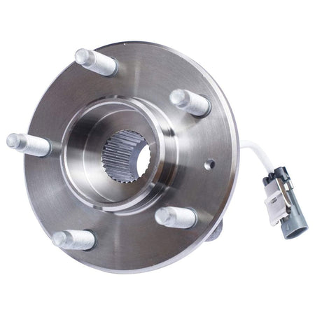 MotorbyMotor 512223 Rear Wheel Bearing Hub Assembly Fits for 2003-2007 Cadillac CTS, 2005-2011 Cadillac STS Wheel Hub w/5 Lugs, w/ABS - 2 PACK