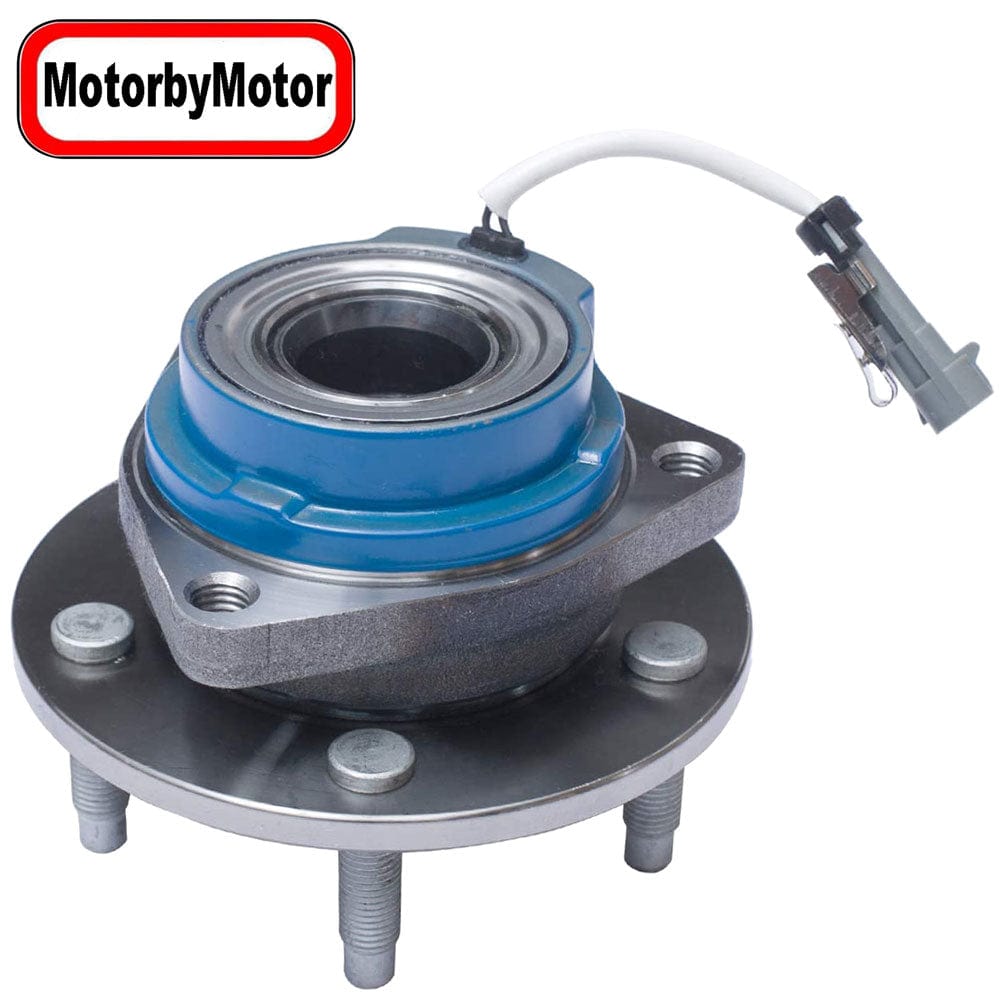 MotorbyMotor 512223 Rear Wheel Bearing Hub Assembly Fits for 2003-2007 Cadillac CTS, 2005-2011 Cadillac STS Wheel Hub w/5 Lugs, w/ABS