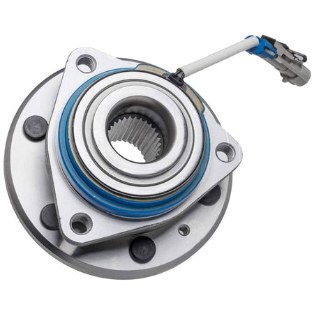 MotorbyMotor 512243 Rear Wheel Bearing & Hub Assembly for 2004-2007 Cadillac CTS, 2005-2011 Cadillac STS (RWD), 2004-2009 Cadillac SRX Wheel Hub w/6 Lugs, w/ABS