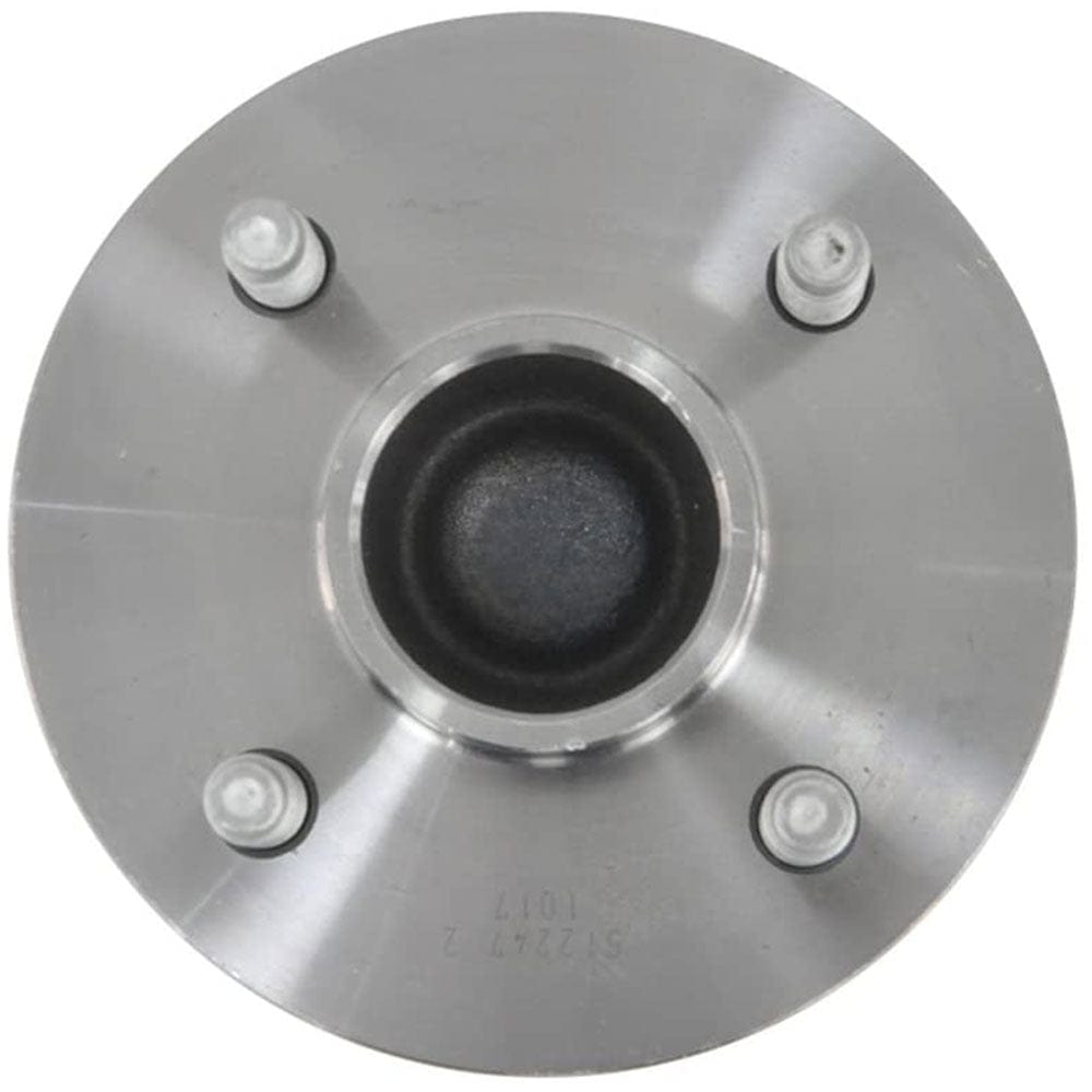 MotorbyMotor 512247 Rear Wheel Bearing & Hub Assembly for Chevy Cobalt, Pontiac G5/Pursuit, Saturn Ion Wheel Hub w/4 Lugs, w/ABS - 2 PACK