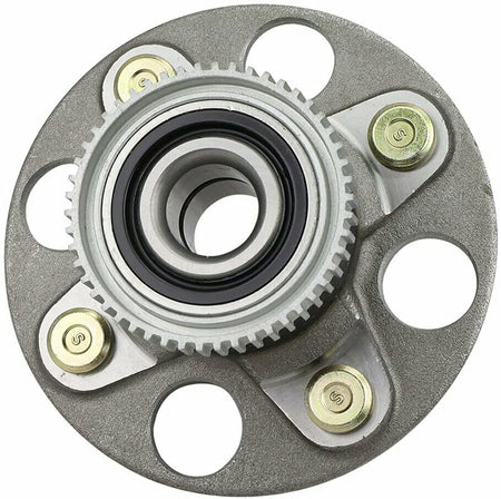 MotorbyMotor 512264 Rear Wheel Bearing and Hub Assembly with 4 Lugs Fits for Honda Insight 2000-2006 Hub Bearing Assembly (ABS Models ONLY)-2 Pack