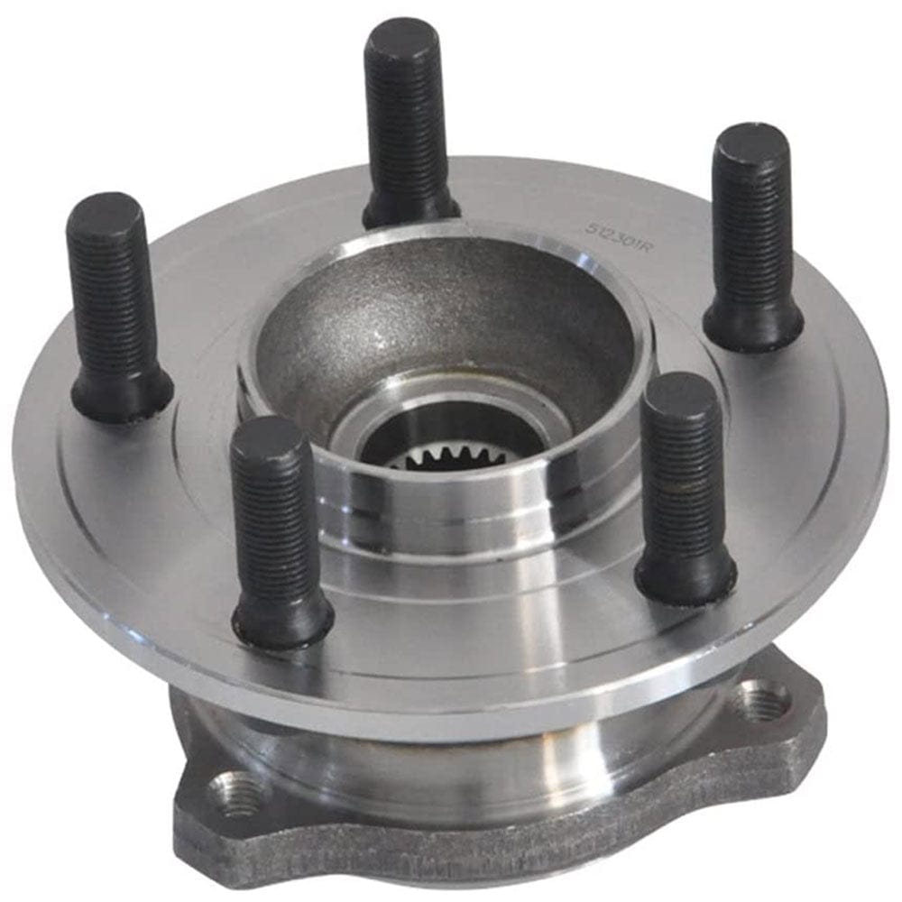 MotorbyMotor 512301 Rear Wheel Bearing and Hub Assembly Fits for  2005-2008 Dodge Magnum, 2006-2009 Dodge Charger, 2005-2009 Chrysler 300 (Fit with 27 spline shaft Only) w/5 Lugs - 2 PACK