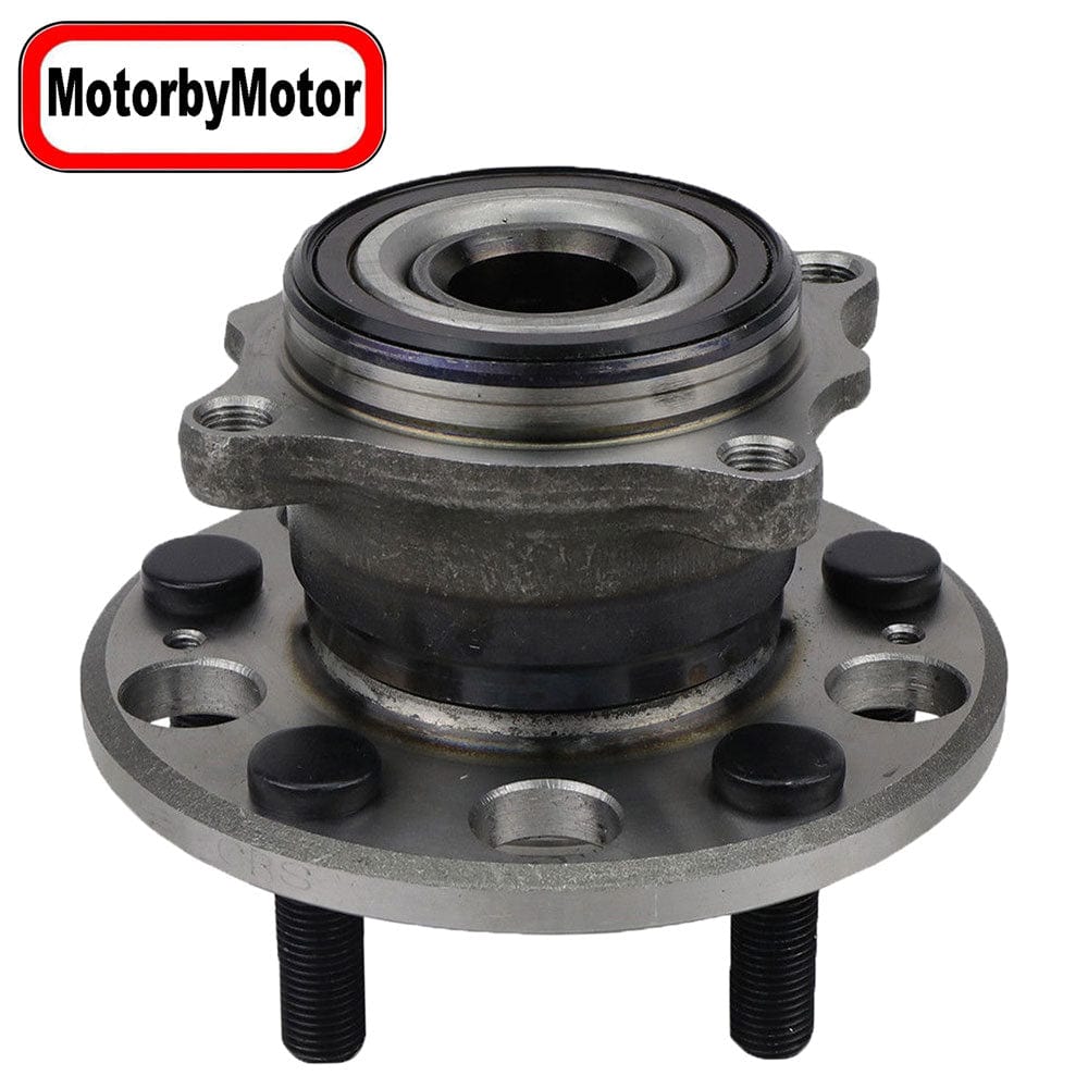 MotorbyMotor 512321 Rear Wheel Bearing Fit 2005-2012 Acura RL, 2009-2013 Acura TL Wheel Hub w/ABS, 5 Lugs AWD