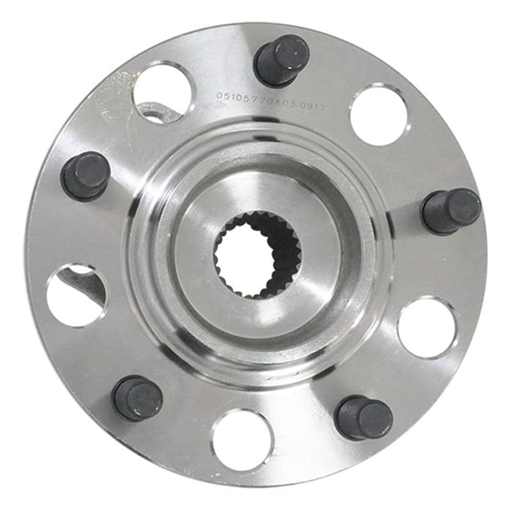 MotorbyMotor 512333 Rear Wheel Bearing Hub Assembly fit for 2007-2017 Jeep Compass, 2007-2017 Jeep Patriot, 2007-2008 Dodge Caliber Wheel Hub w/5 Lugs [4WD 4x4, AWD] - 2 PACK