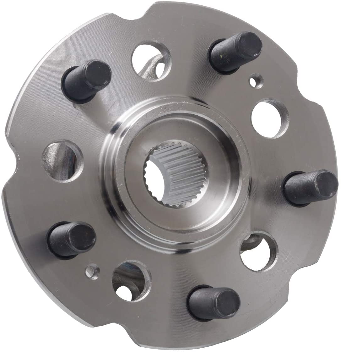 MotorbyMotor 512342 Front Wheel Bearing & Hub Assembly Fits for 2007-2013 Acura MDX, 2010-2013 Acura ZDX, 2009-2015 Honda Pilot [AWD Models ONLY]-5 Lugs (2 PACK)