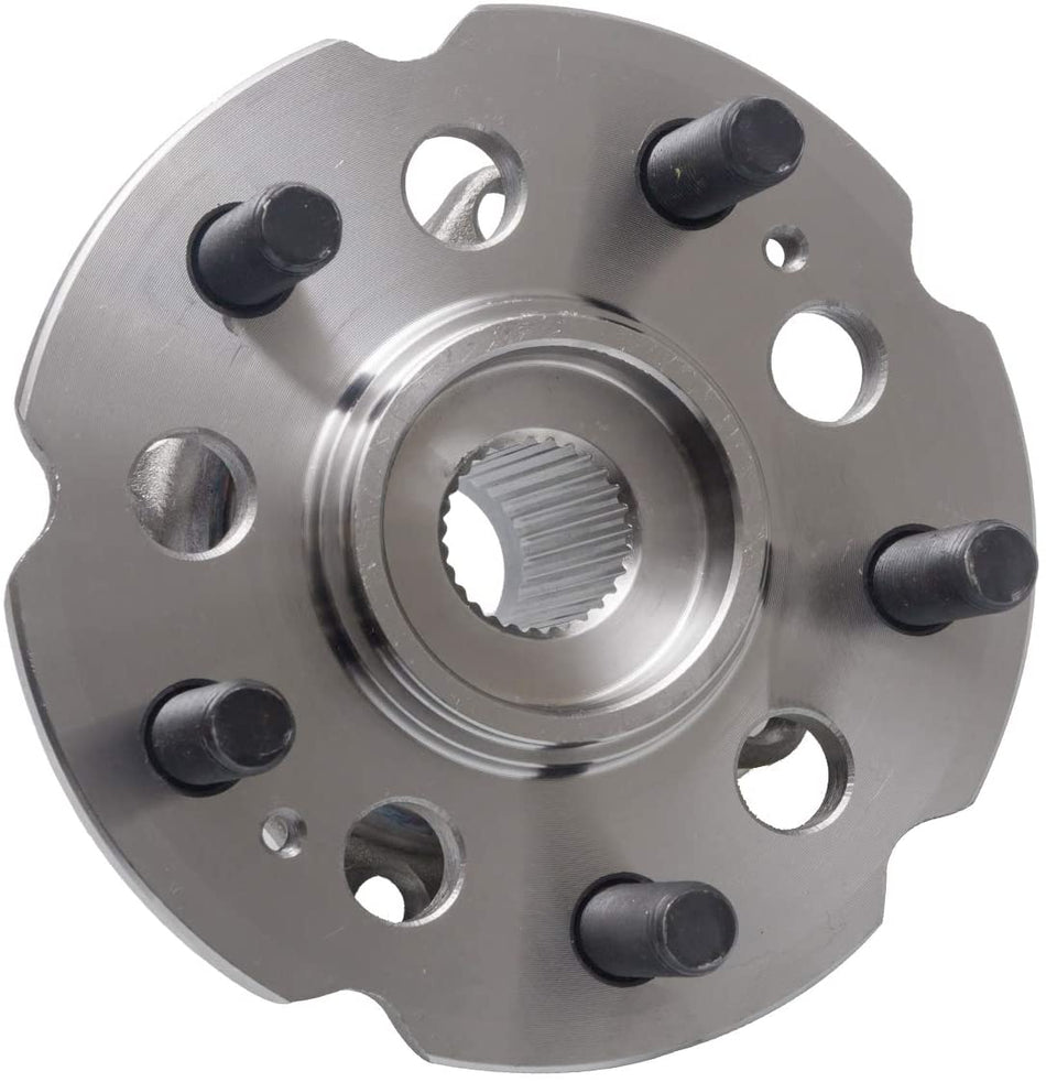 MotorbyMotor 512342 Front Wheel Bearing & Hub Assembly Fits for 2007-2013 Acura MDX, 2010-2013 Acura ZDX, 2009-2015 Honda Pilot [AWD Models ONLY]-5 Lugs (2 PACK)