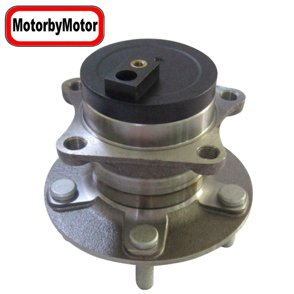 MotorbyMotor 512349 Rear Wheel Bearing Hub Assembly for Mazda CX-7 2007-2012 Wheel Hub w/5 Lugs(2WD FWD, w/ABS)