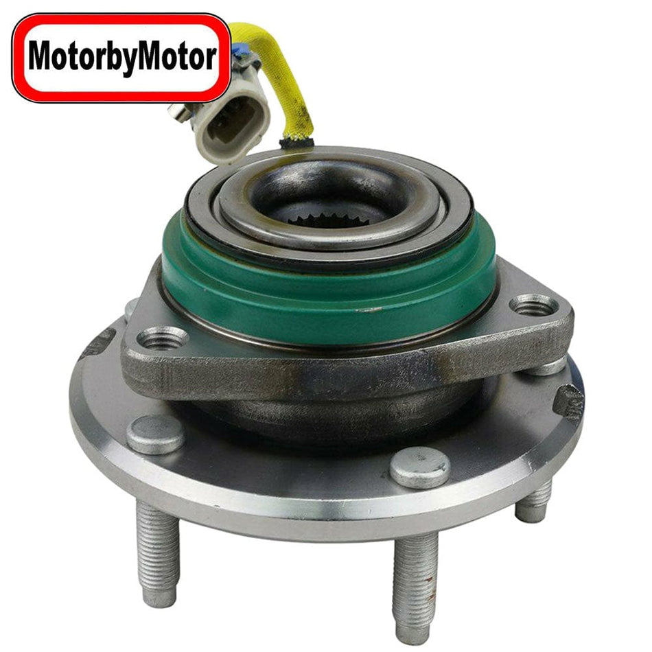 MotorbyMotor 512442 Rear Wheel Bearing Hub Assembly Fits for Chevy Corvette 2009-2013 Wheel Hub w/5 Lugs