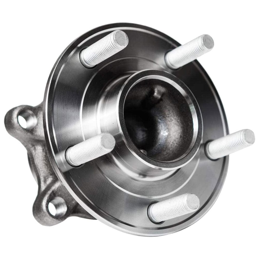 MotorbyMotor 512466 Rear Wheel Bearing and Hub Assembly fit for 2012-2018 Ford Foucs (Without Active Park Assist) Wheel Hub w/5 Lugs - 2 PACK