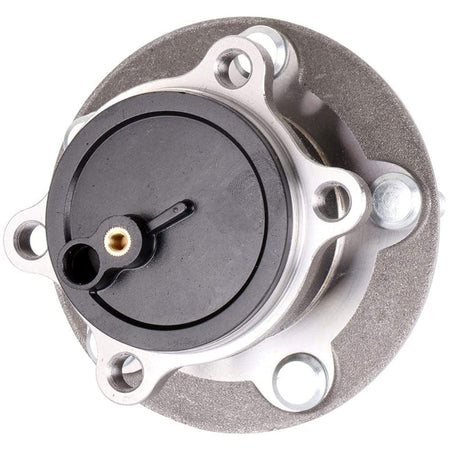 MotorbyMotor 512523 Rear Wheel Bearing and Hub Assembly Fits for Mazda 3 2014 2015 2016 2017 2018 Wheel Hub w/5 Lugs, w/ABS (2 PACK)