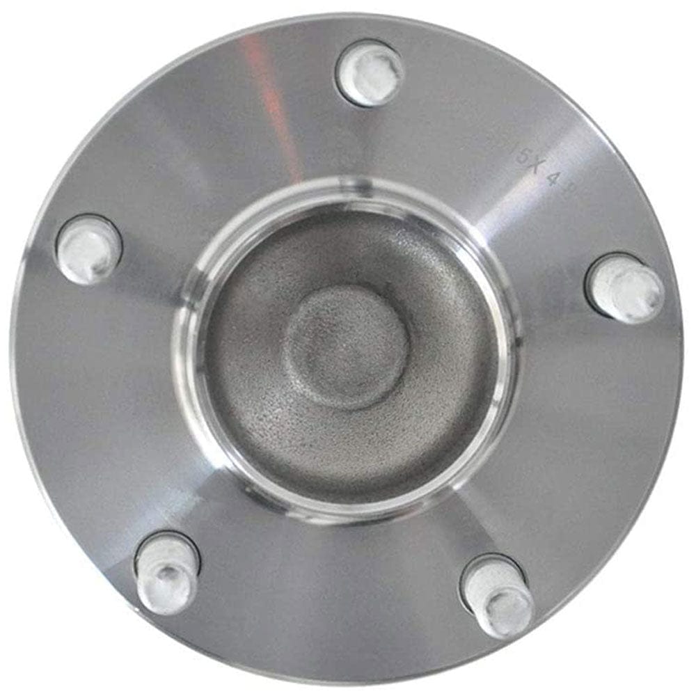 MotorbyMotor 512523 Rear Wheel Bearing and Hub Assembly Fits for Mazda 3 2014 2015 2016 2017 2018 Wheel Hub w/5 Lugs, w/ABS (2 PACK)