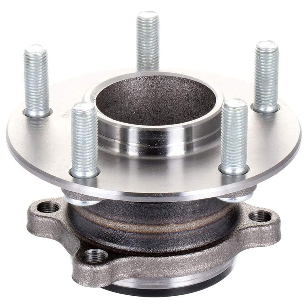 MotorbyMotor 512523 Rear Wheel Bearing and Hub Assembly Fits for Mazda 3 2014 2015 2016 2017 2018 Wheel Hub w/5 Lugs, w/ABS