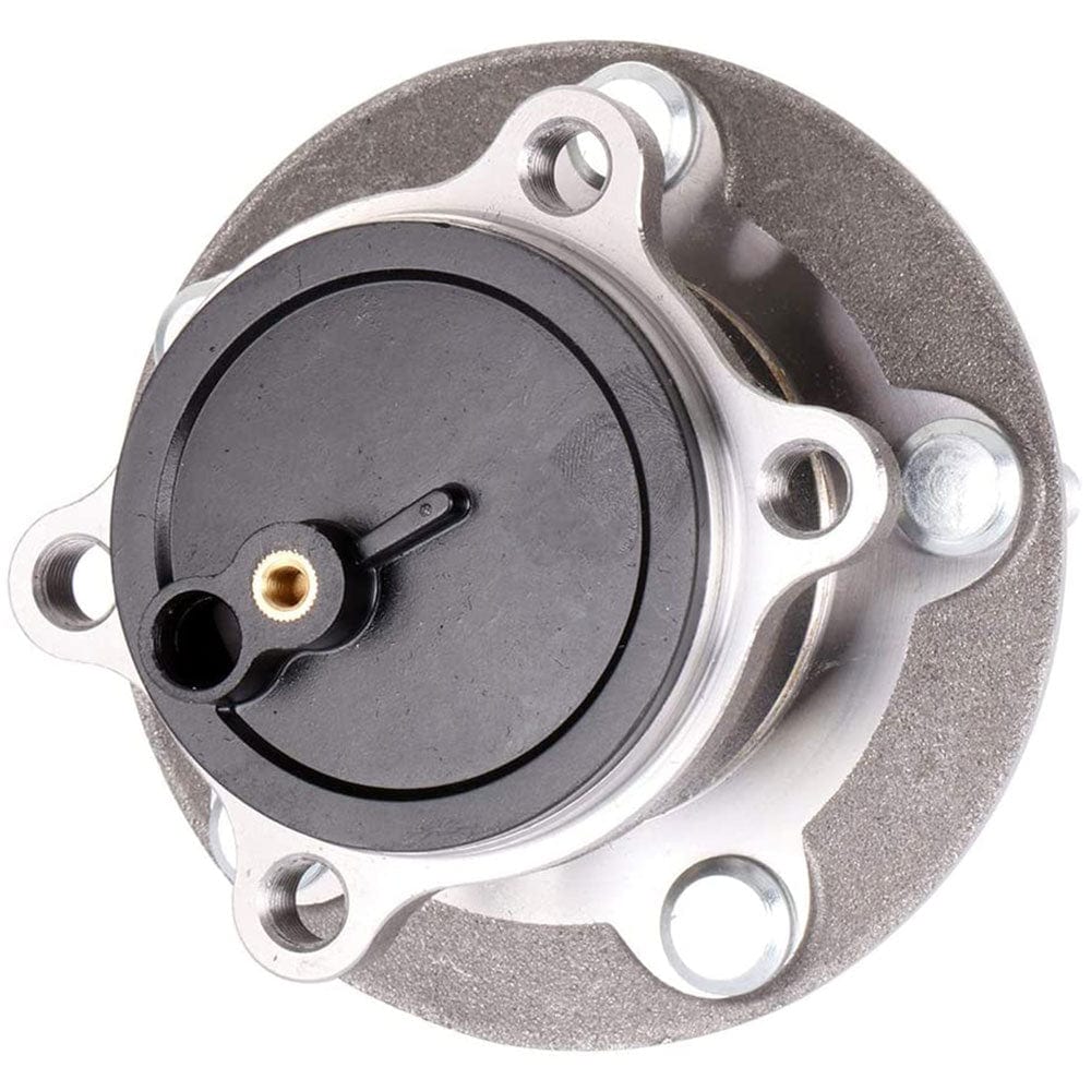 MotorbyMotor 512523 Rear Wheel Bearing and Hub Assembly Fits for Mazda 3 2014 2015 2016 2017 2018 Wheel Hub w/5 Lugs, w/ABS