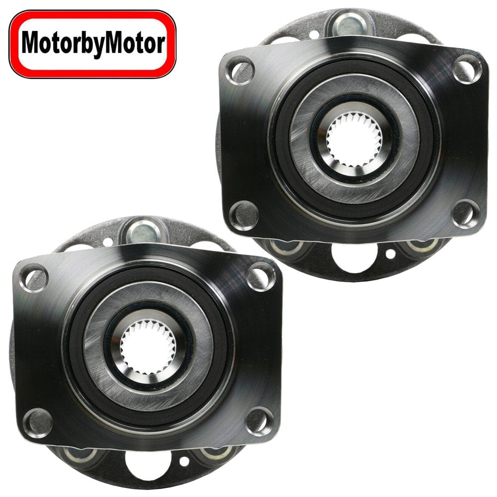 MotorbyMotor 512567 Rear Wheel Bearing and Hub Assembly Fits for Honda HR-V 2016 2017 2018 2019 Wheel Hub w/5 Lugs (AWD Model Only) (2 PACK)