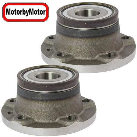 MotorbyMotor 512577 Rear Wheel Bearing & Hub Assembly Fits for 2015 2016 2017 2018 2019 Ram Promaster City Wheel Hub - 2 PACK
