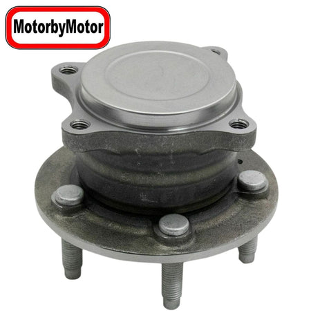 MotorbyMotor 512589 Rear Wheel Bearing & Hub Assembly Fits for Chevy Cruze 2016-2019 Wheel Hub w/5 Lugs