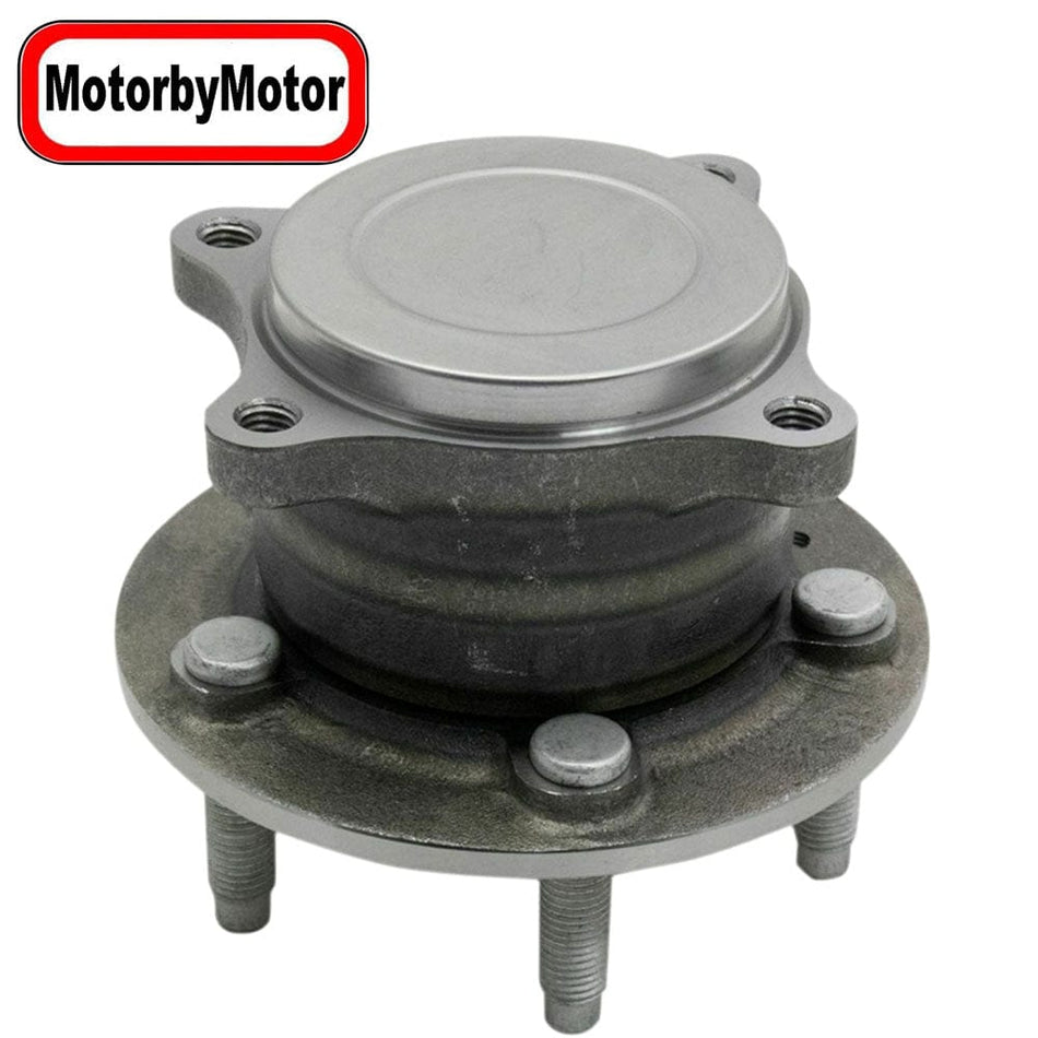 MotorbyMotor 512589 Rear Wheel Bearing & Hub Assembly Fits for Chevy Cruze 2016-2019 Wheel Hub w/5 Lugs