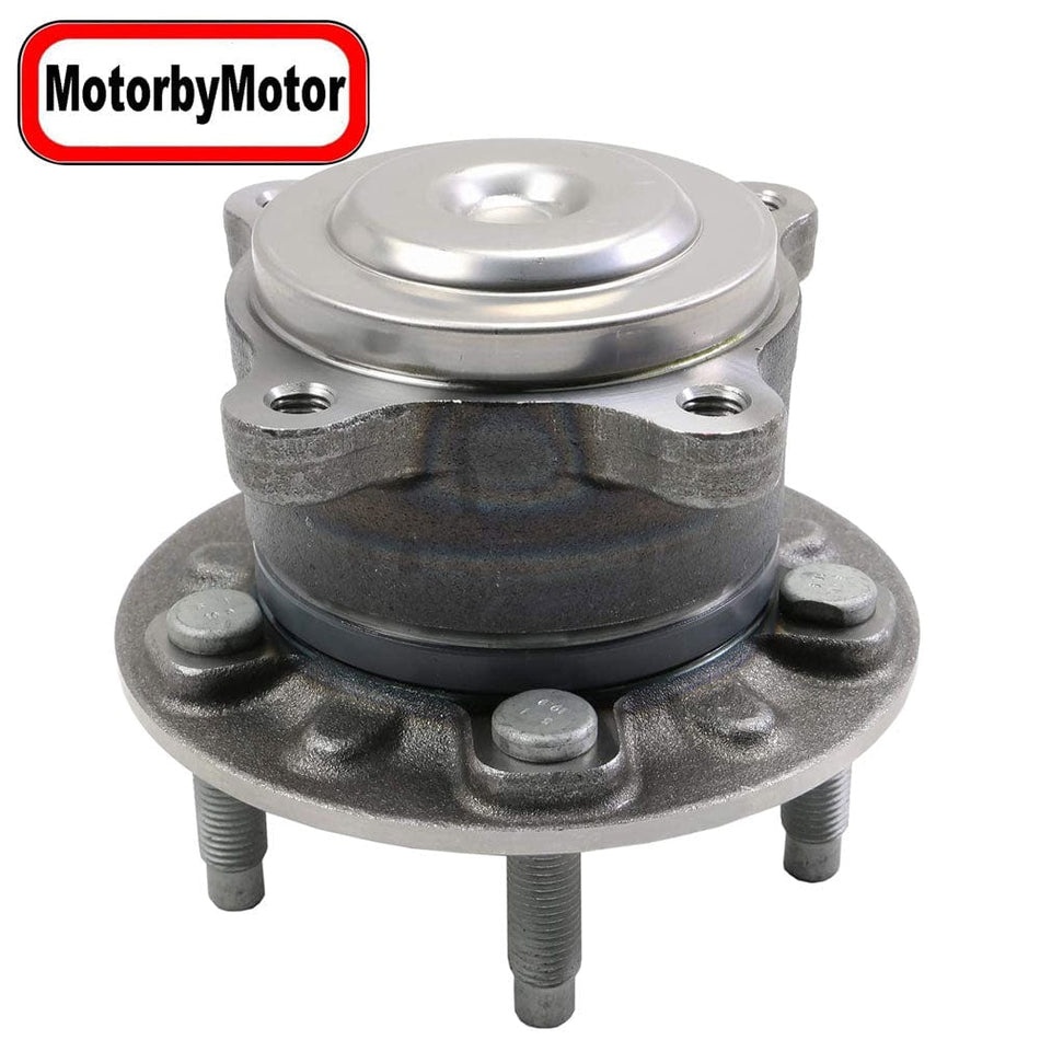 MotorbyMotor 512590 Wheel Bearing and Hub Assembly Fits for 2017 2018 Chevy Bolt EV, 2016-2019 Chevy Volt Wheel Hub w/5 Lugs