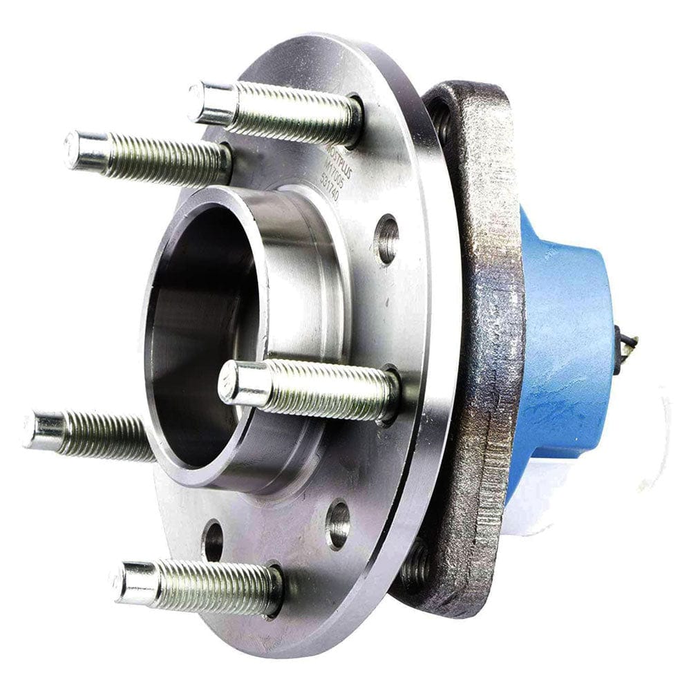 MotorbyMotor 513137 Front Wheel Bearing Fit for Chevy Classic, Chevy Malibu, Oldsmobile Alero, Oldsmobile Cutlass, Pontiac Grand AM Wheel Hub w/ABS 5 Lugs - 2 PACK