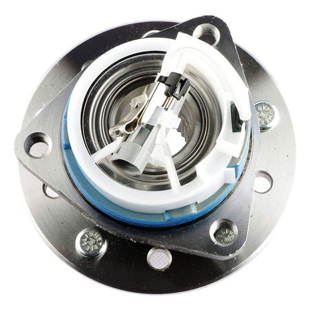 MotorbyMotor 513137 Front Wheel Bearing Fit for Chevy Classic, Chevy Malibu, Oldsmobile Alero, Oldsmobile Cutlass, Pontiac Grand AM Wheel Hub w/ABS 5 Lugs - 2 PACK