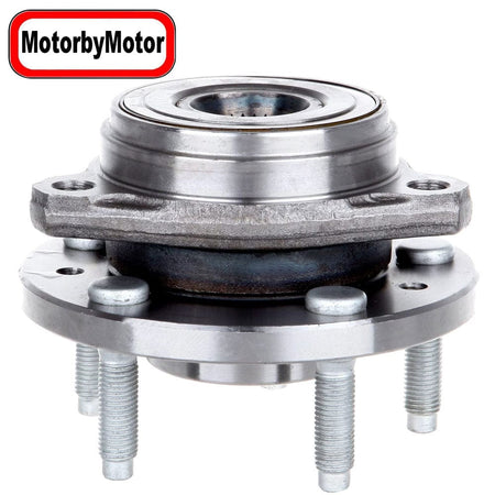 MotorbyMotor 513156 Front Wheel Bearing & Hub Assembly Fits for 1999 2000 2001 2002 2003 Ford Windstar w/5 Lugs