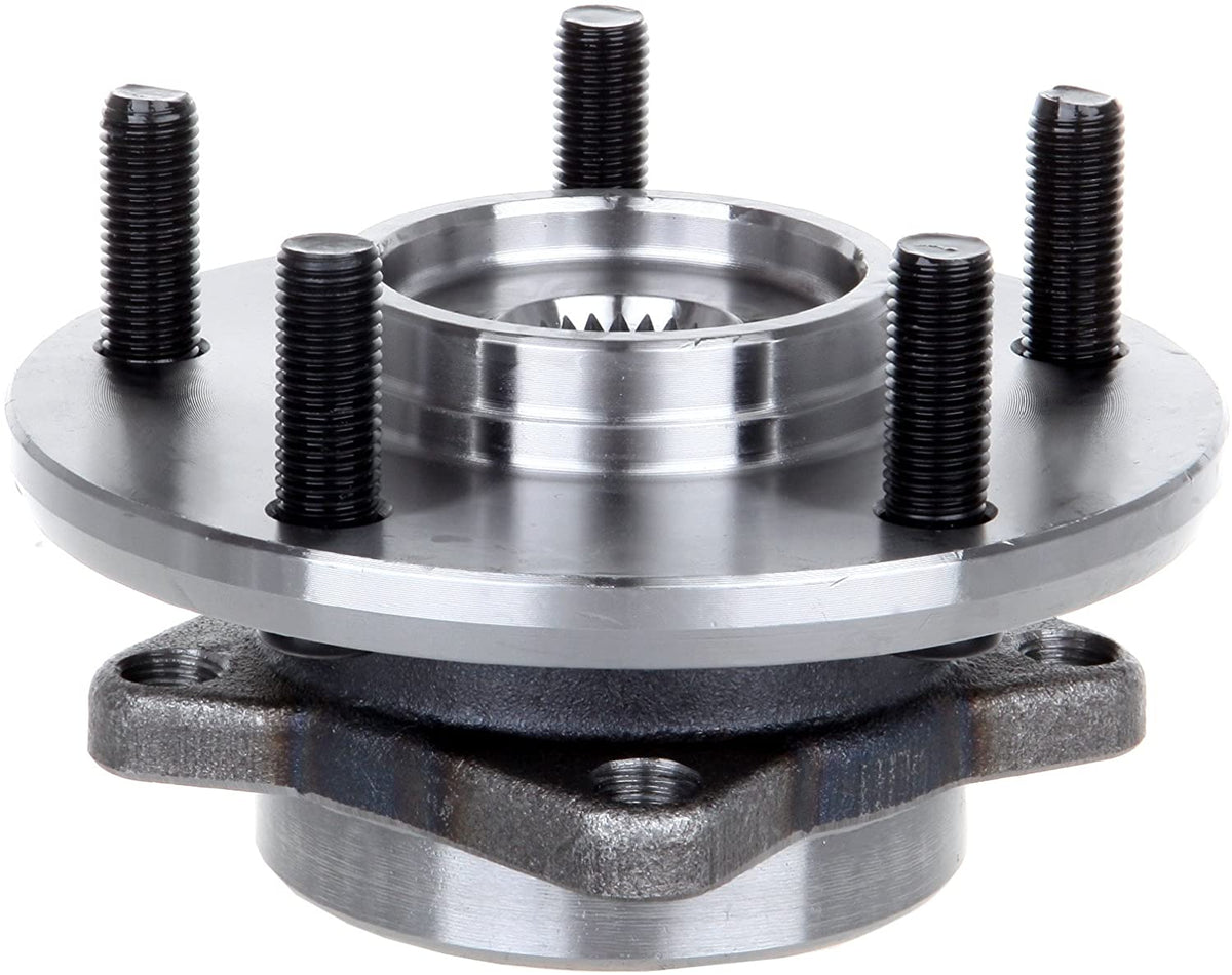 MotorbyMotor 513157 Front Wheel Bearing & Hub Assembly 2WD FWD 5 Lugs for Chrysler Sebring, Dodge Avenger Stratus Hub Bearing w/ABS