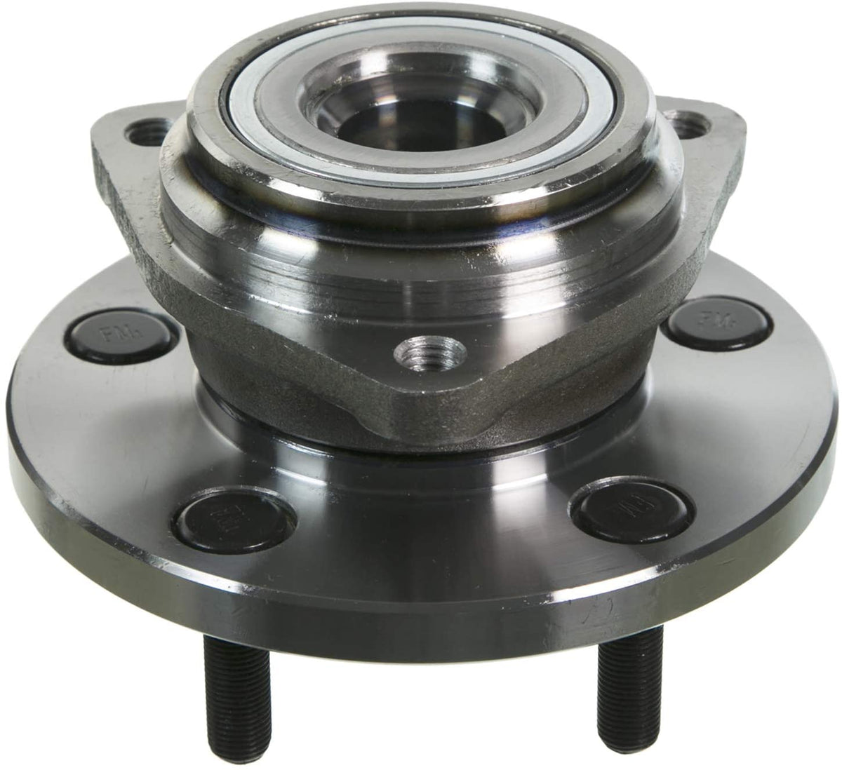 MotorbyMotor 513159 Front Wheel Bearing & Hub Assembly Fits for Jeep Grand Cherokee 1999-2004 Wheel Hub w/5 Lugs (2 PACK)