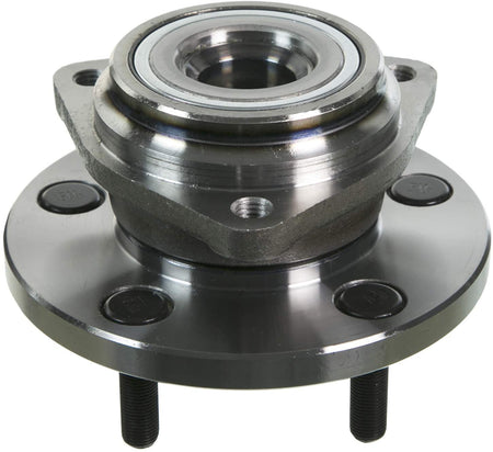 MotorbyMotor 513159 Front Wheel Bearing & Hub Assembly Fits for Jeep Grand Cherokee 1999-2004 Wheel Hub w/5 Lugs (2 PACK)
