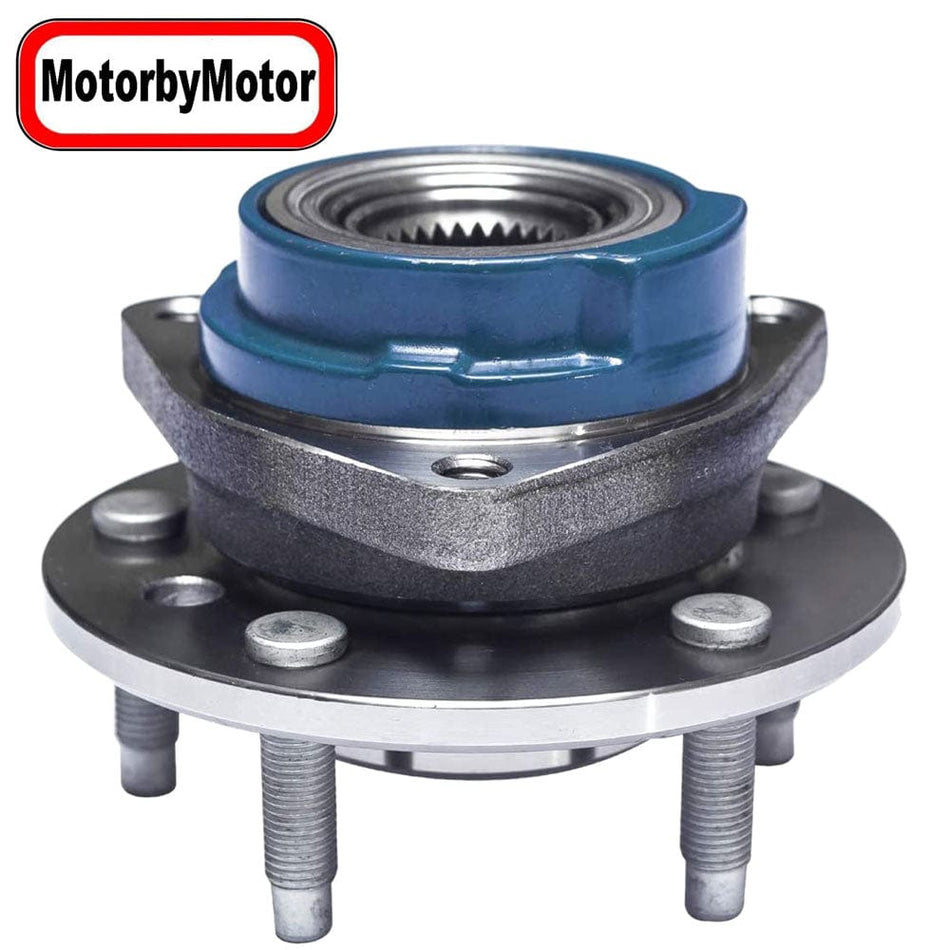 MotorbyMotor 513160 Front Wheel Bearing Fit for  Chevy Impala/Monte Carlo/Venture, Buick Allure/Century/Regal/Rendezvous/LaCrosse, Pontiac Aztek/Montana/Grand Prix-[FWD, w/5 Lugs]