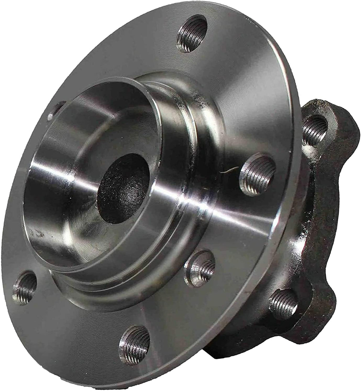 MotorbyMotor 513173 Front Wheel Bearing and Hub Assembly Fits for BMW 745i 745Li 750i 750Li 760i 760Li Alpina B7 Hub Bearing Assembly (All Models; 5 Bolts (Not Include)-2 Pack