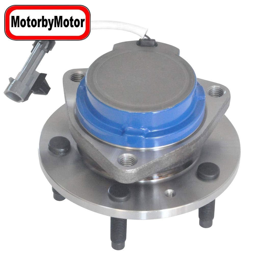MotorbyMotor 513186 Front Wheel Bearing & Hub Assembly for 2003-2007 Cadillac CTS, 2005-2011 Cadillac STS w/5 Lugs [RWD, 4-Wheel ABS]