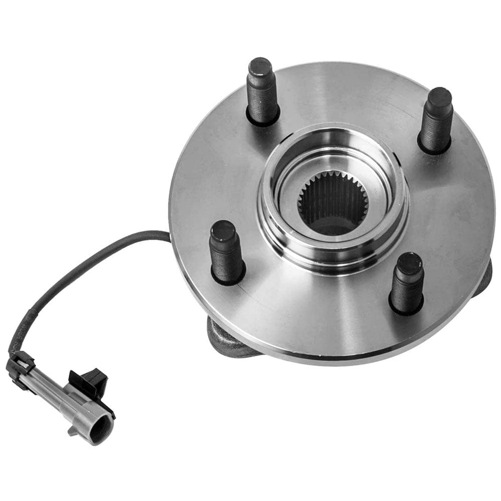 MotorbyMotor 513204 Front Wheel Bearing and Hub Assembly for Chevy Cobalt 05-10, Saturn Ion 03-07, Pontiac G5 07-10, Pontiac Pursuit 05-06, [w/4 Lugs, 4-Wheel ABS] - 2 PACK