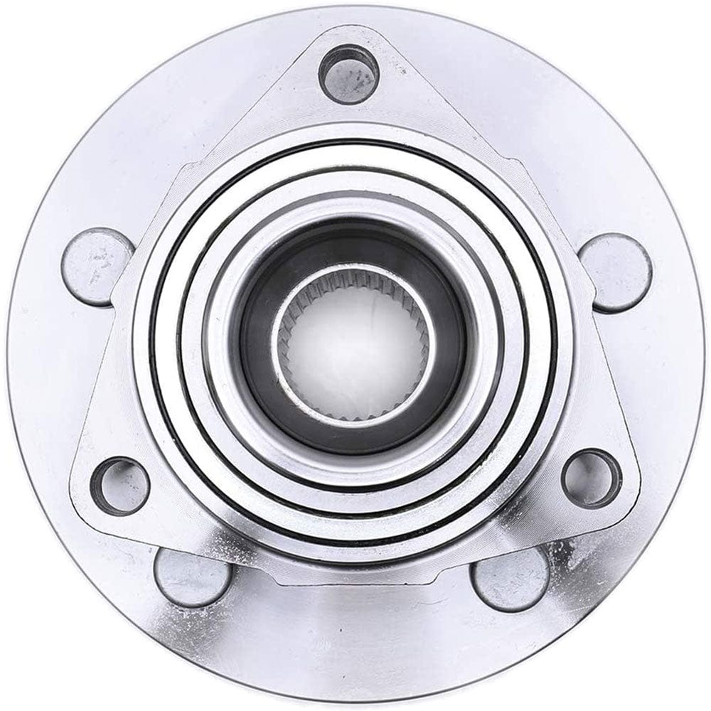 MotorbyMotor 513228 Front Wheel Bearing Hub Assembly fit for 2005-2009 Dodge Dakota, 2006-2008 Mitsubishi Raider Wheel Hub w/5 Lugs, Non-ABS - 2 PACK