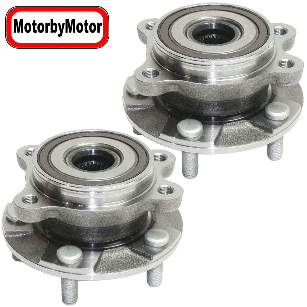 MotorbyMotor 513257 Front Wheel Bearing Hub Assembly Toyota Prius V/Corolla IM, Lexus HS250H, Scion IM/TC/XB, 2006- 2012Toyota RAV4-5 Lugs (2 PACK)