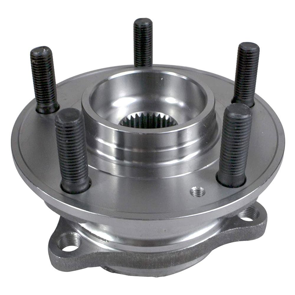 MotorbyMotor 513266 Front Wheel Bearing and Hub Assembly w/5 Lugs Fits for Hyundai Santa Fe Veracruz, Kia Sorento 2007-2012 Low-Runout OE Directly Replacement Hub Bearing (AWD FWD)-2 Pack