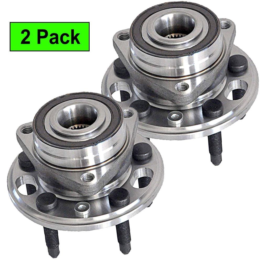 MotorbyMotor 513288 Rear Wheel Bearing and Hub Assembly w/5 Lugs for Cadillac XTS, Buick Lacrosse Regal Allure, Chevy Malibu Impala, Saab 9-5 Hub Bearing (w/ABS Magnetic Ring)-2 Pack