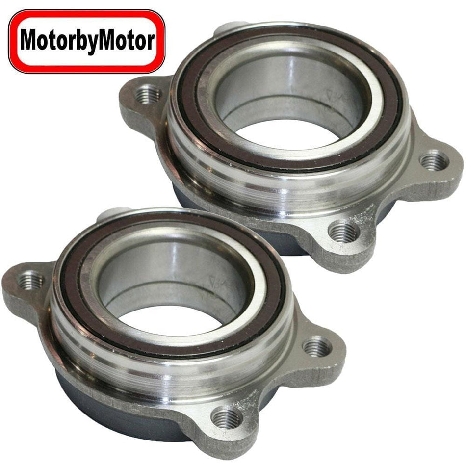MotorbyMotor 513301 Rear Wheel Bearing and Hub Assembly Fit for Audi A4 Quattro Q5 S5 S4 A7 Quattro A8 Quattro allroad S6 SQ5 A5 Quattro A6 Quattro RS5 RS7 S7 S8 Hub Bearing w/ABS-2 Pack