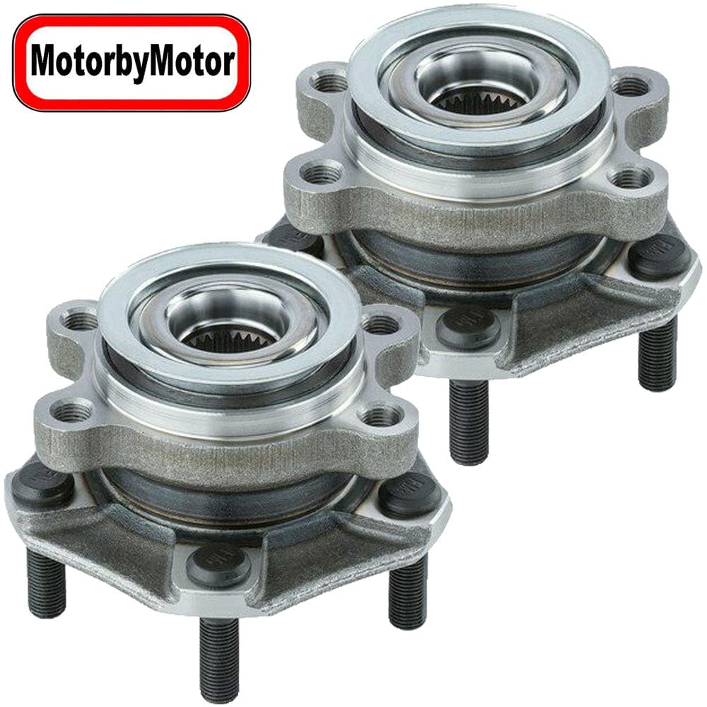 MotorbyMotor 513364 Front Wheel Hub Assembly for Nissan, Chevrolet (5 Lugs)