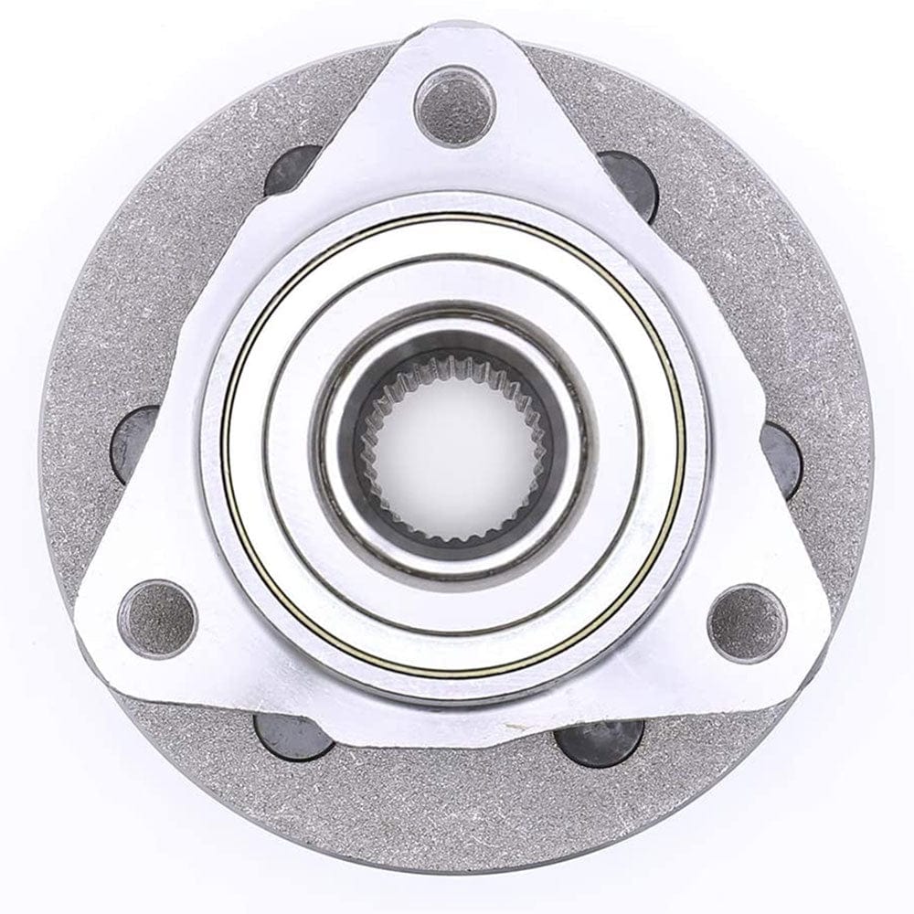 MotorbyMotor 515007 Front Wheel Bearing & Hub Assembly Fits for 1998-2003 Dodge Durango, 1997-2004 Dodge Dakota Wheel Hub w/6 Lugs, 4WD 4x4 - 2 PACK