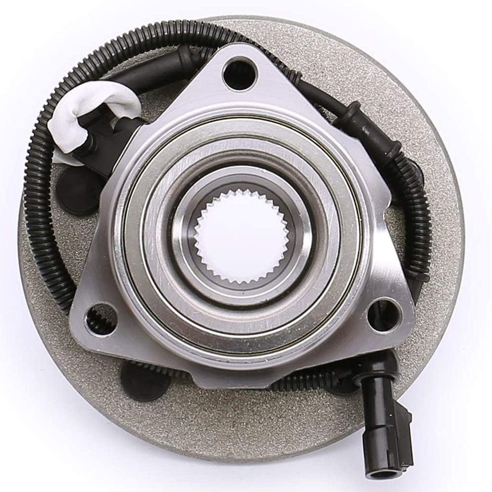 MotorbyMotor 515010 Front Wheel Bearing & Hub Assembly fit for 1997-2000 Ford F-150 Wheel Hub w/5 Lugs (4WD 4x4, 4 Wheel ABS) - 2 PACK