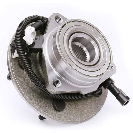 MotorbyMotor 515010 Front Wheel Bearing & Hub Assembly fit for 1997-2000 Ford F-150 Wheel Hub w/5 Lugs (4WD 4x4, 4 Wheel ABS) - 2 PACK
