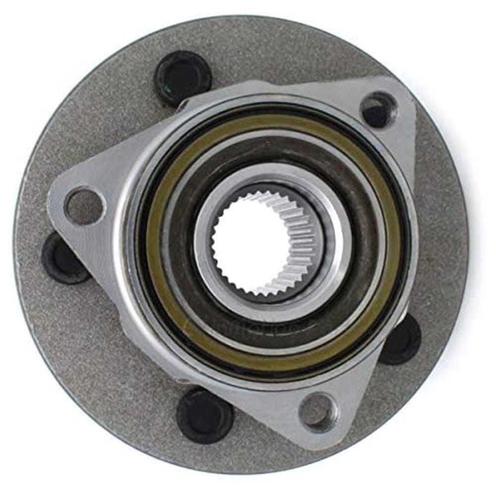 MotorbyMotor 515017 Front Wheel Bearing & Hub Assembly fit for 1997-2000 Ford F-150 Wheel Hub w/5 Lugs (4WD 4x4, 2 Wheel ABS) - 2 PACK