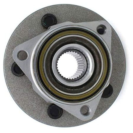 MotorbyMotor 515017 Front Wheel Bearing & Hub Assembly fit for 1997-2000 Ford F-150 Wheel Hub w/5 Lugs (4WD 4x4, 2 Wheel ABS) - 2 PACK