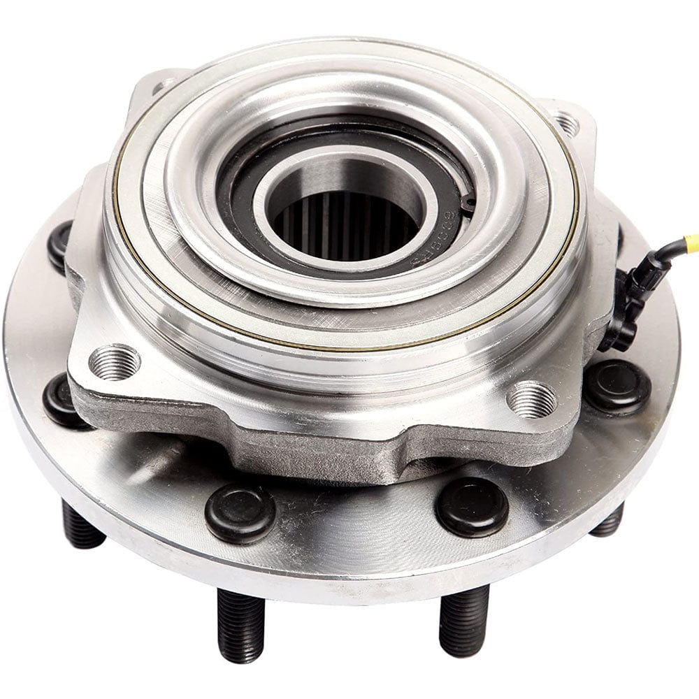 MotorbyMotor 515131 Front Wheel Bearing for 2011-2016 Ford F-350 Super Duty Wheel Hub w/8 Lugs w/ABS [4WD 4x4, DRW ONLY], 2 Pack