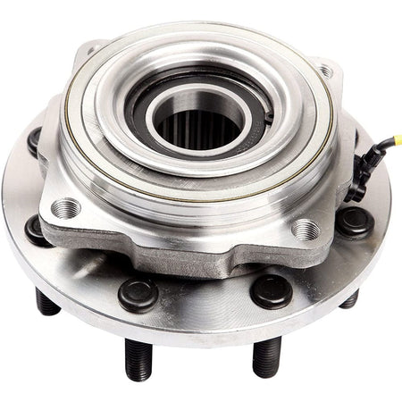 MotorbyMotor 515131 Front Wheel Bearing for 2011-2016 Ford F-350 Super Duty Wheel Hub w/8 Lugs w/ABS [4WD 4x4, DRW ONLY], 2 Pack